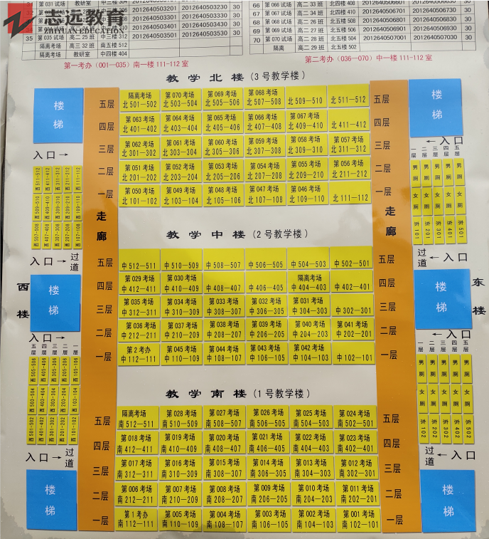 2020陜西公務員考試延安考點(延安中學（棗園校區）)(圖1)