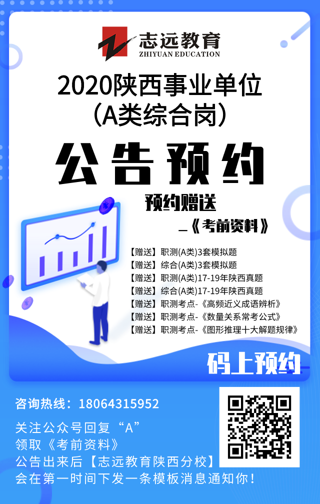 實錘：2020年陜西事業單位（A類綜合崗）還有一場全省聯考！(圖4)