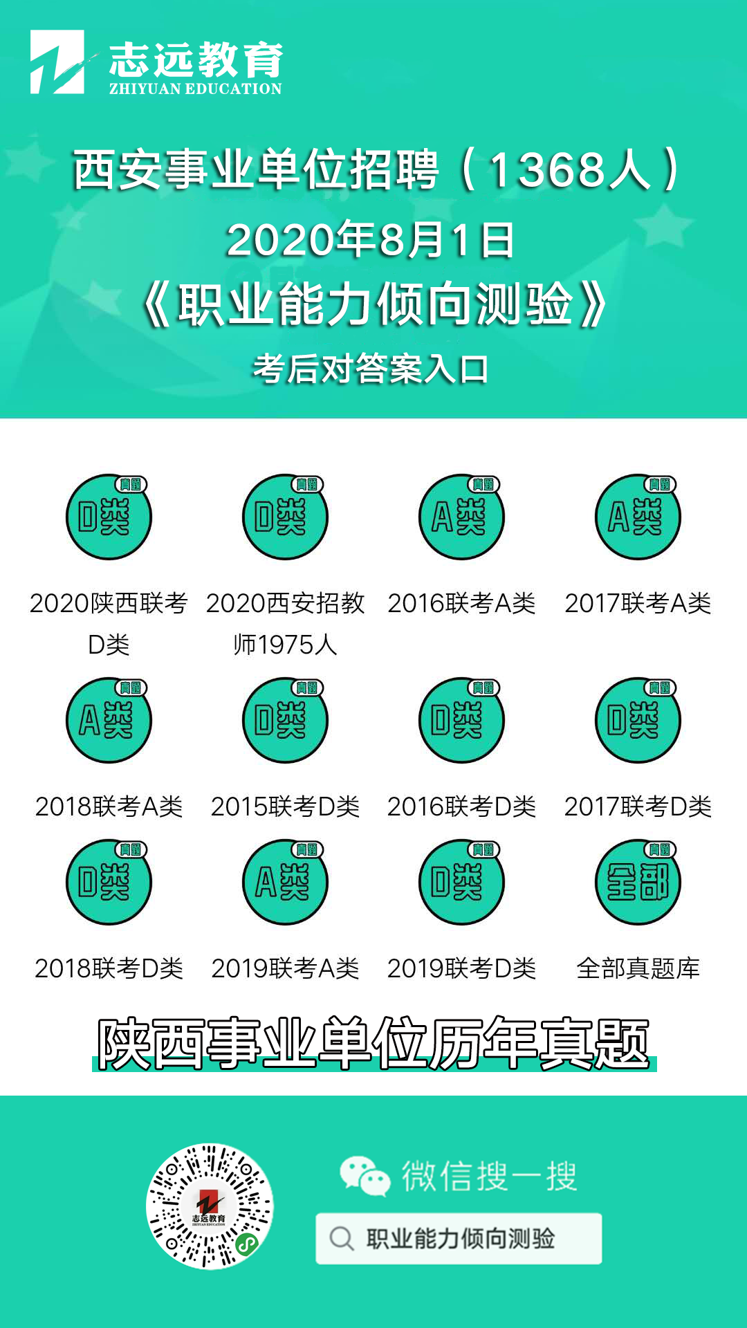 實錘：2020年陜西事業單位（A類綜合崗）還有一場全省聯考！(圖7)